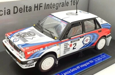 Sun Star 1/18 Scale 3104 - Lancia Delta HF Integrale 16V 1991 1000 Lakes - Photo 1/4