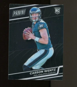 Tarjeta de novato 2016 Panini National VIP #32 Carson Wentz Eagles - Imagen 1 de 1