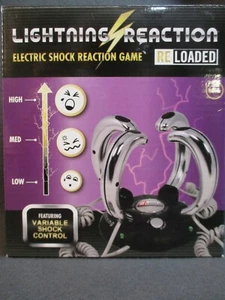 Lightning Reaction Reloaded  Electric Shock Reaction Party Game Tested Working - Picture 1 of 5