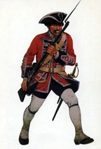 Valiant Miniatures Kit# 9887 - Barrell's Regiment, Culloden - 1746 - 54mm - Imagen 1 de 2