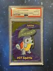 2000 Topps Pokémon TV Squirtle #07 PC4 Animation Series 2 Clear Cards PSA 10