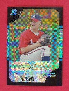 2005 Bowman Chrome X-Fractors Baseball - Pick Your Card