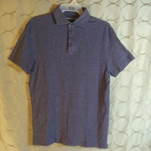 Charles Tyrwhit London Bluish Pattern Polo Shirt Mens Size Large   - Picture 1 of 12
