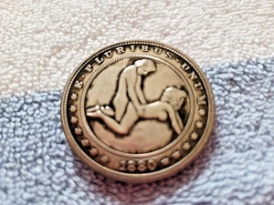Hobo Coin Lovers Embrace Married Love Fantasy Dollar Unique Hobo Art - Picture 1 of 2