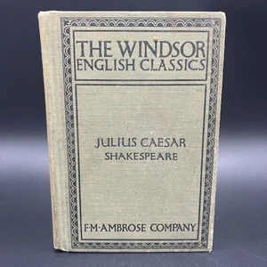 JULIUS CAESAR - Windsor English Classics (1923 Ambrose) Shakespeare - Picture 1 of 12