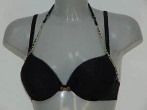 Marlies Dekkers Sexy Lady from Shanghai Black Push Up Bra..Exotic in .36D - Picture 1 of 10