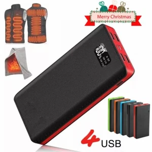 900000mAh Battery Pack for Heated Vest Jacket Pants Scarf USB Power Bank 5V/2.1A - Picture 1 of 18