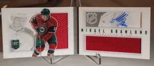Mikael Granlund 2013-14 Panini Playbook Booklet Jersey #117 Rookie Auto RC /199 - Picture 1 of 5
