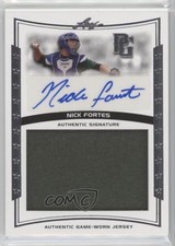 2014 Leaf Perfect Game Showcase Jersey Auto Nick Fortes #JA-NF1 Auto