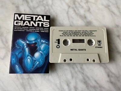 Metal Giants CASSETTE Tape 1988 Columbia FCT 44491 Aerosmith, Blue Oyster Cult - Image 1 of 3