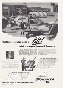 1948 Beechcraft Bonanza Aircraft ad 8/2/2024e - Picture 1 of 1