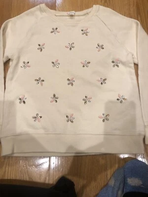 Свитер для девочек J Crew размер 14 б/у в отличном состоянии 100% хлопок - Изображение 1 из 4