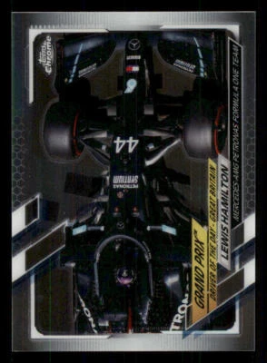 2021 Topps Chrome Formula 1 #166 Lewis Hamilton/Driver of the Day - Image 1 of 2