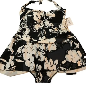 Costume da bagno per tutte le donne taglia 22 nuovo con etichetta con gonna - Foto 1 di 4