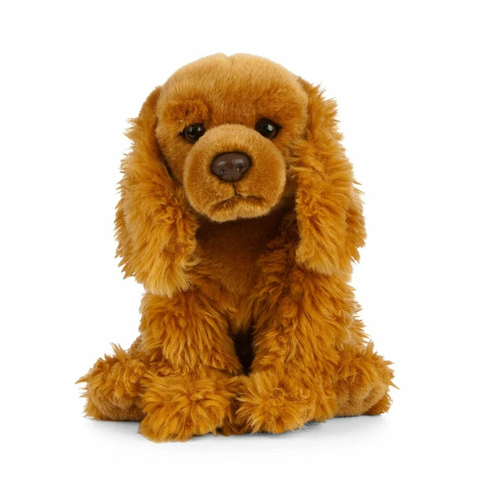 Cocker Spaniel HUND Plüschtier Stofftier Kuscheltier Plüsch 22cm Living Nature
