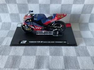 1:24 IXO - ALTAYA YAMAHA YZR - M1 MARCO MELANDRI “ SPIDER-MAN “ 2004 - Picture 1 of 6