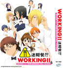 Anime Dvd Working! Season 1-3 + Www.Working!!! Vol.1-52 End *English Subtitle*
