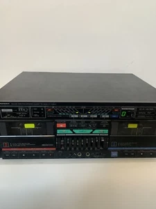 VINTAGE PIONEER CT-Z99W DUAL STEREO Cassette Deck TAPE Recorder - Picture 1 of 9