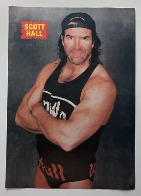 Pinup página revista doble cara Scott Hall & Chris Benoit vs Billy Kidman Foto 1 de 3