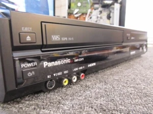 Panasonic DMR-EZ47V DVD VCR Combo Recorder Black / Renewed with 1 Year Warranty. - Picture 1 of 10