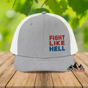 Gorra Fight Like Hell 2024 Election Richardson Trucker - Imagen 1 de 19