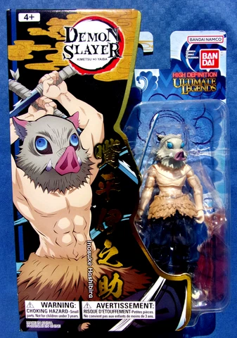 Bandai Ultimate Legends~Demon Slayer~Inosuke Hashibira 5"Action Figure~BRANDNEW Cover