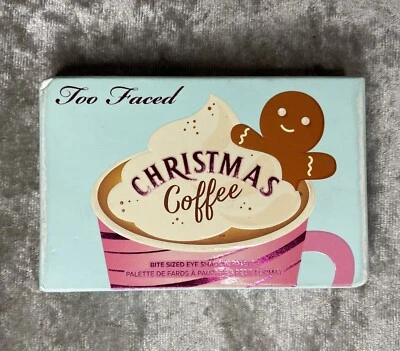 Too Faced Christmas Coffee Eyeshadow 8 Shade Palette New Boxed Discontinued 081 - Image 1 of 4