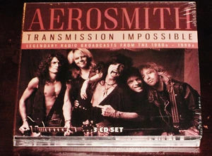 Aerosmith: Transmission Impossible - Radio Broadcasts 3 CD Set 2019 Digipak NEW - Picture 1 of 2
