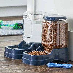 Gravity Pet Feeder, Blue, Medium for Dogs and Cats, 5 Pound Capacity - Picture 1 of 4