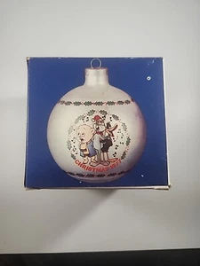 1977 Looney Tunes First Limited Edition Christmas Ornament Glass Ball w/ Box - Picture 1 of 11