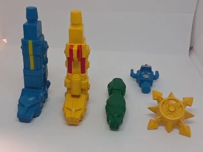 LJN Voltron Lion Force 1984 ensamblador piezas de goma - incompleto Foto 1 de 4