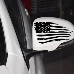 USA American Flag For Car Auto Bumper Window Vinyl Decal Sticker Car Decoration - Picture 1 of 12