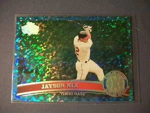 Jayson Nix 2011 Topps Hope aniversario de diamantes #549 indios 55/60 - Imagen 1 de 1