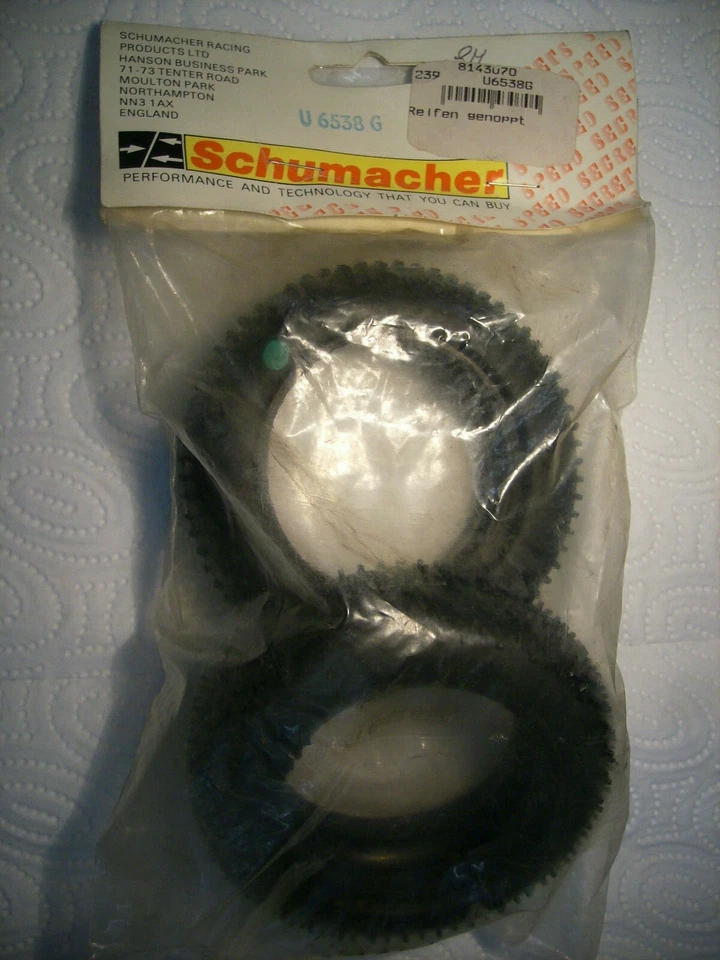Schumacher U6538G Noppen-Reifen grün - Bild 1 von 1
