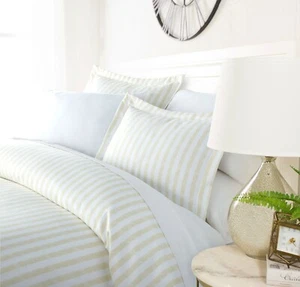 Luxury Ultra Soft Rustic Ribbon Duvet Cover Set By Kaycie Gray Fashion - Picture 1 of 7