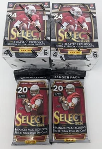 Lot of 2 Blasters & 2 Hangers - 2021 Panini Select Football NFL Factory Sealed! - Picture 1 of 3