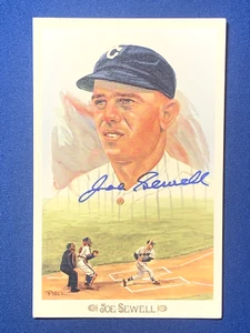 Joe Sewell HOF Autographed Perez Steele Celebration Postcard Cleveland Indians - Picture 1 of 2
