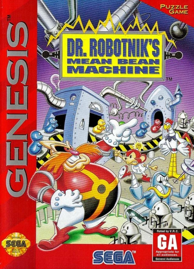 Dr Robotnik's Mean Bean Machine - Sega Genesis - Image 1 of 1