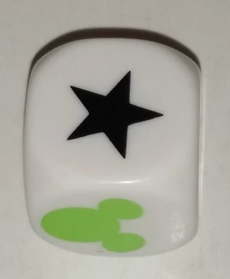 Disney Pictionary DVD Game 2007 Replacement Piece Dice - Image 1 of 2