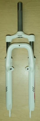 SCHWINN ZOOM 26" MOUNTAIN WHITE SUSPENSION FORK BIKE PARTS 21-2 - Image 1 of 4