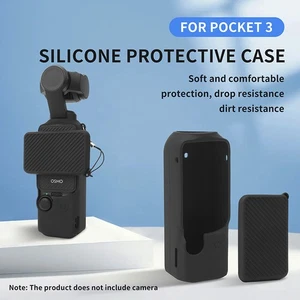Camera Silicone Anti-Protection Dust Cover for Insta360 X4/Osmo Pocket 3 - Picture 1 of 19