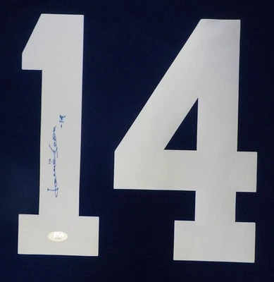 Signed Dave Keon Maple Leafs Jersey Number 1 with Unsigned Number 4 JSA - Image 1 of 2