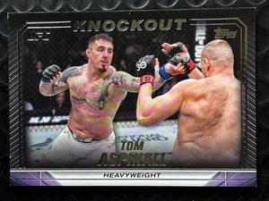 2024 Topps UFC Tom Aspinall Knockout #76 Heavyweight - Picture 1 of 2