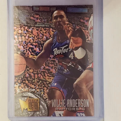 Willie Anderson #196 1995-96 Metal Toronto Raptors - Image 1 of 2