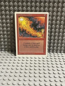 Magic the Gathering | Revised Edition | Red Elemental Blast | #171 | LP | - Picture 1 of 9