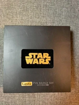 Star Wars Prendedores Insignia Conjunto Completo Caja Happy Kuji Lotería Último Premio Disney Foto 1 de 2