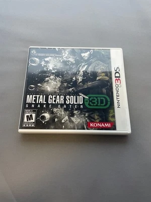 Metal Gear Solid 3D Snake Eater - Nintendo 3DS - Completo en caja - Probado funcionando Foto 1 de 3