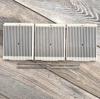 Lote de 3 placas de cama de agulha Passap máquina de tricô Duomatic 80 DM80 - Imagem 1 de 4