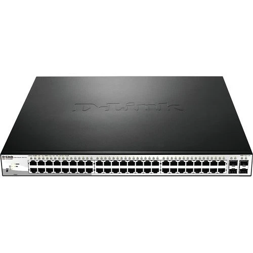 D-Link 52-Port Gigabit Smart Managed PoE Switch with 370W PoE Budget - Black... - Image 1 of 1