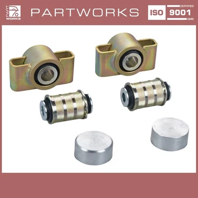 2x Lagerbock Querlenker für PORSCHE 944 968 Gummilager Buchsen VORNE SET - Изображение 1 из 4